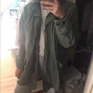 AMAZING Gap Army Green Utility Coat